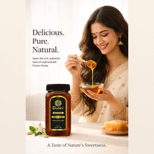 Load image into Gallery viewer, DADEV NMR Tested 100% Pure Forest Honey Unprocessed and Raw Honey-500gm (GLASS JAR)