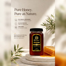Load image into Gallery viewer, Close view of pure Himalayan raw honey 250g in glass jar